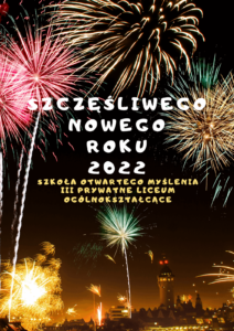 Read more about the article Szczęśliwego Nowego Roku 2022