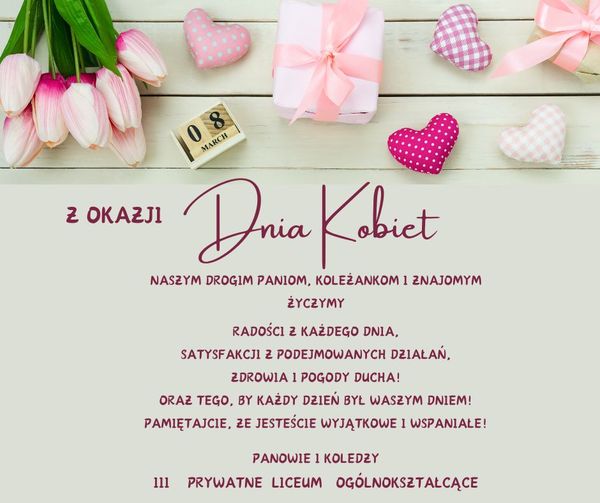 Read more about the article Z okazji Dnia Kobiet